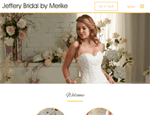 Tablet Screenshot of jefferybridalbymerike.com